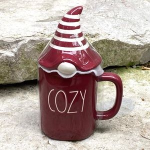Rae Dunn COZY Gnome Fall Topper Mug